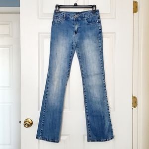 Paco Jeans Bootcut Low Rise Denim Stretch Jeans